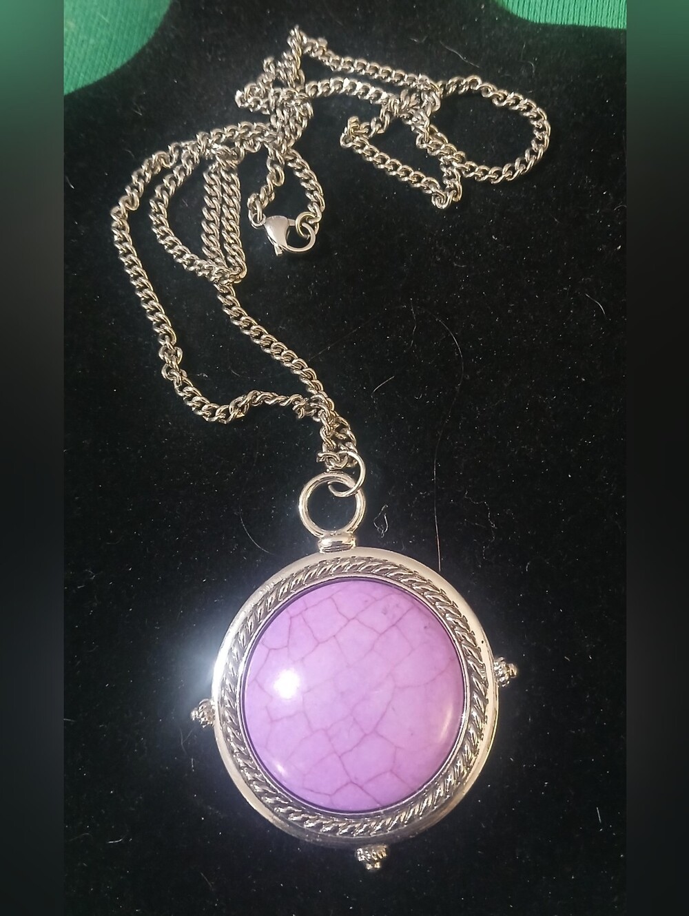 Purple Howlite Necklace